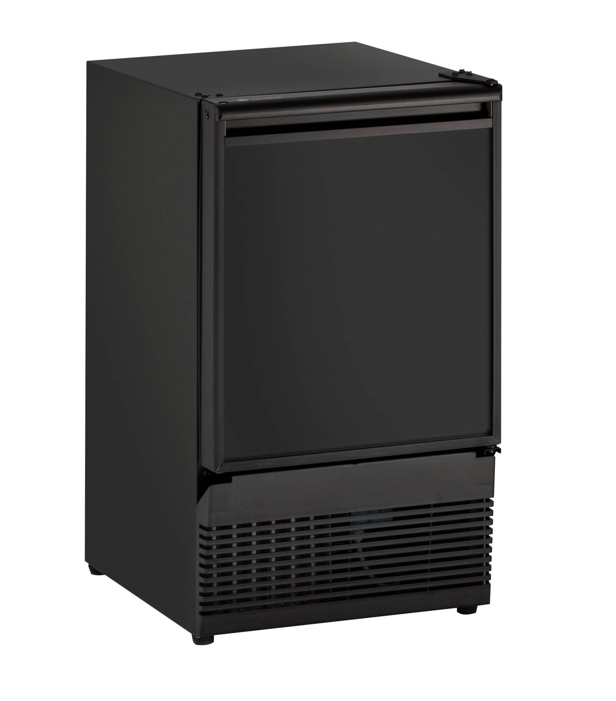 U-Line - 15" 25-lb Crescent Ice Maker - Black