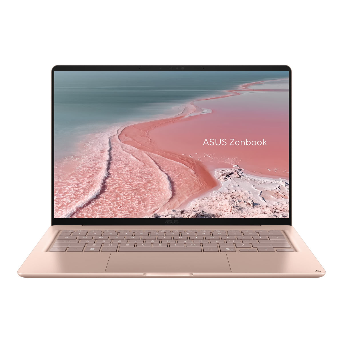 ASUS - Zenbook 14 14" OLED Laptop - Snapdragon X (2026) - 8GB Memory - 256GB Storage - Komodo Coral