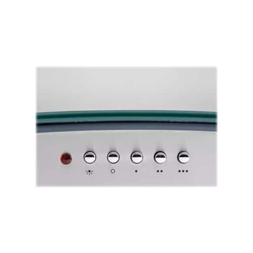 Frigidaire - 30 inches - Externally Vented & Recirculating - Wall Range Hood - Stainless Steel/Glass