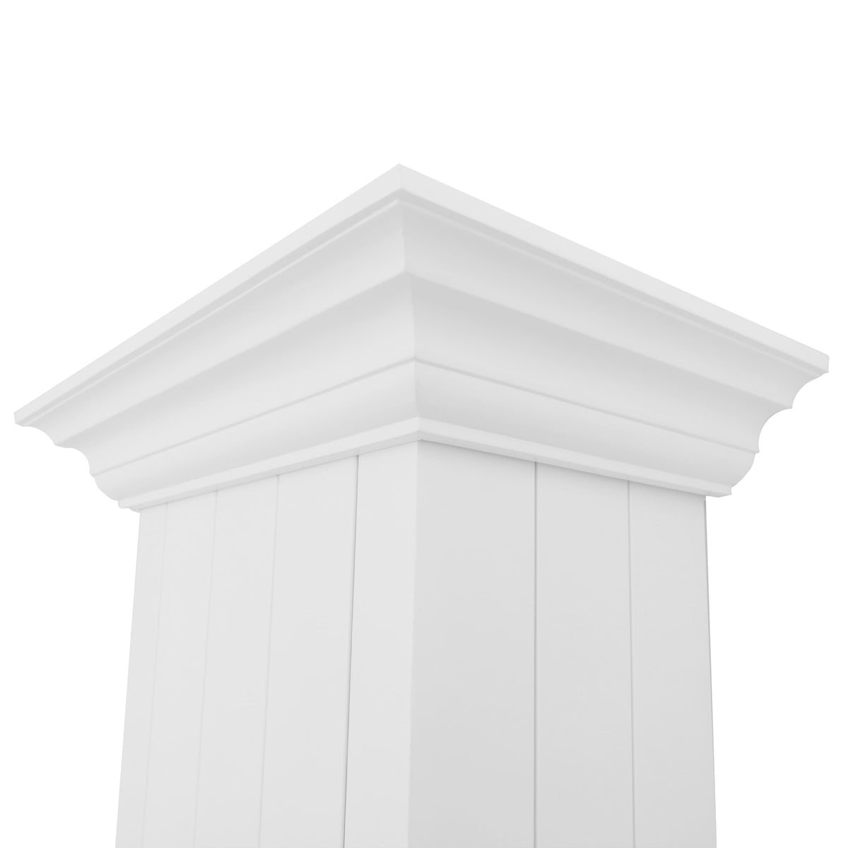 ZLINE - 30 inches - Convertible & Recirculating - Wall Range Hood - Shiplap Bright White