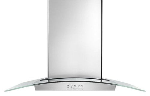 Whirlpool - 36 inches - Convertible - Island Range Hood - Stainless Steel