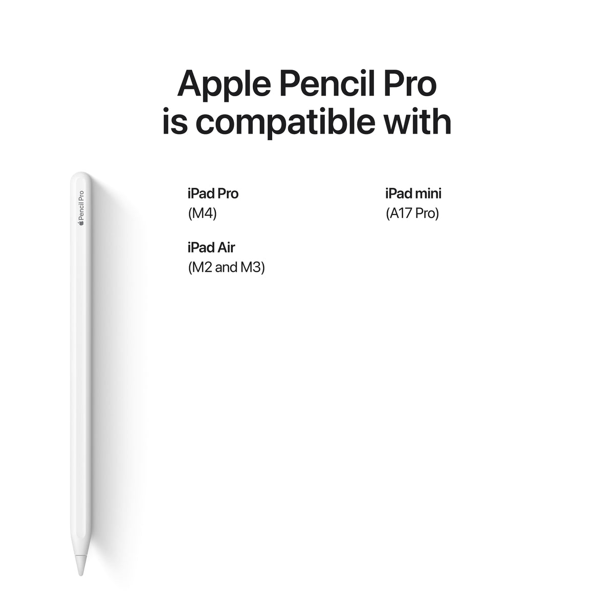 Geek Squad Certified Refurbished Apple Pencil Pro - White