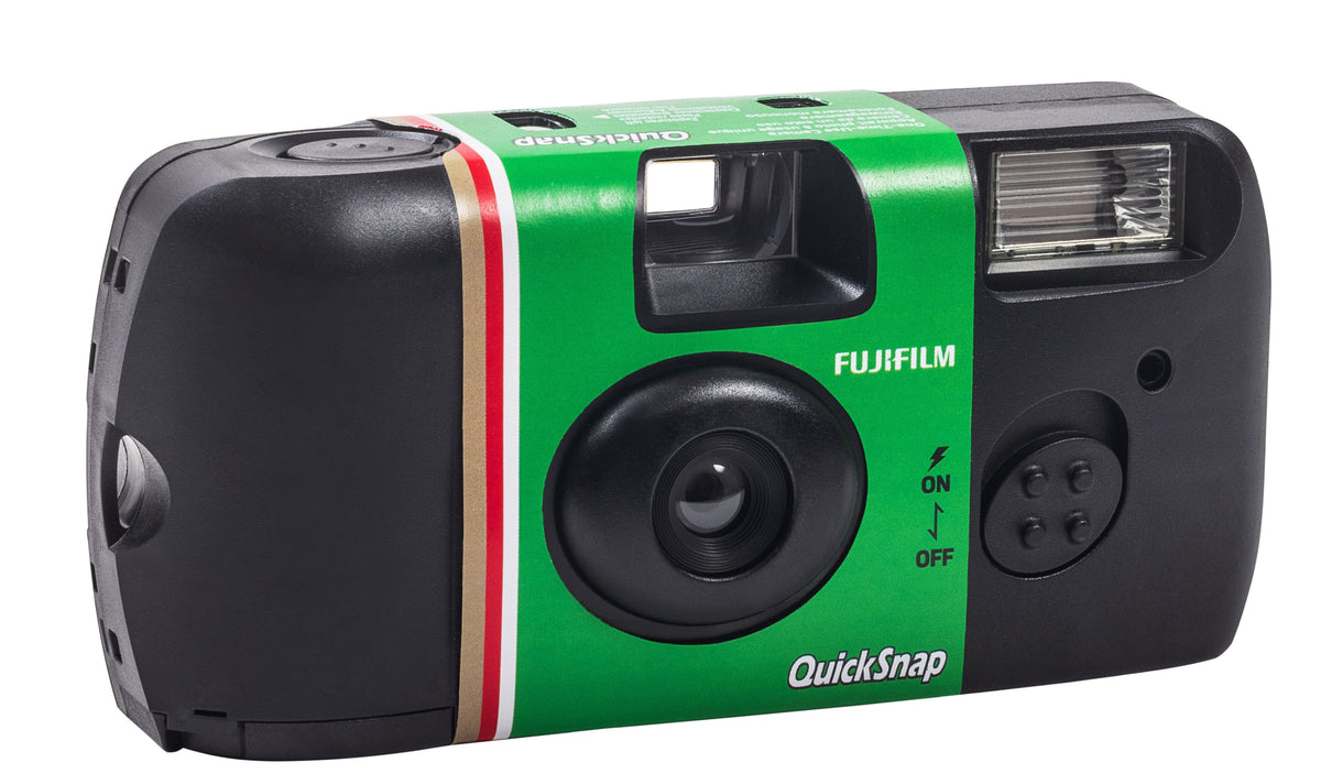 Fujifilm - QuickSnap Flash 400 Single-Use Camera with Flash