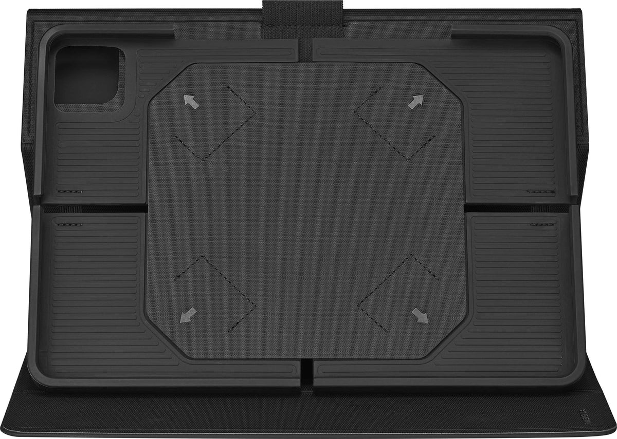 Insignia™ - Folio Case for Most 10.2" to 11" Apple iPad, iPad Air and iPad Pro Tablets - Black