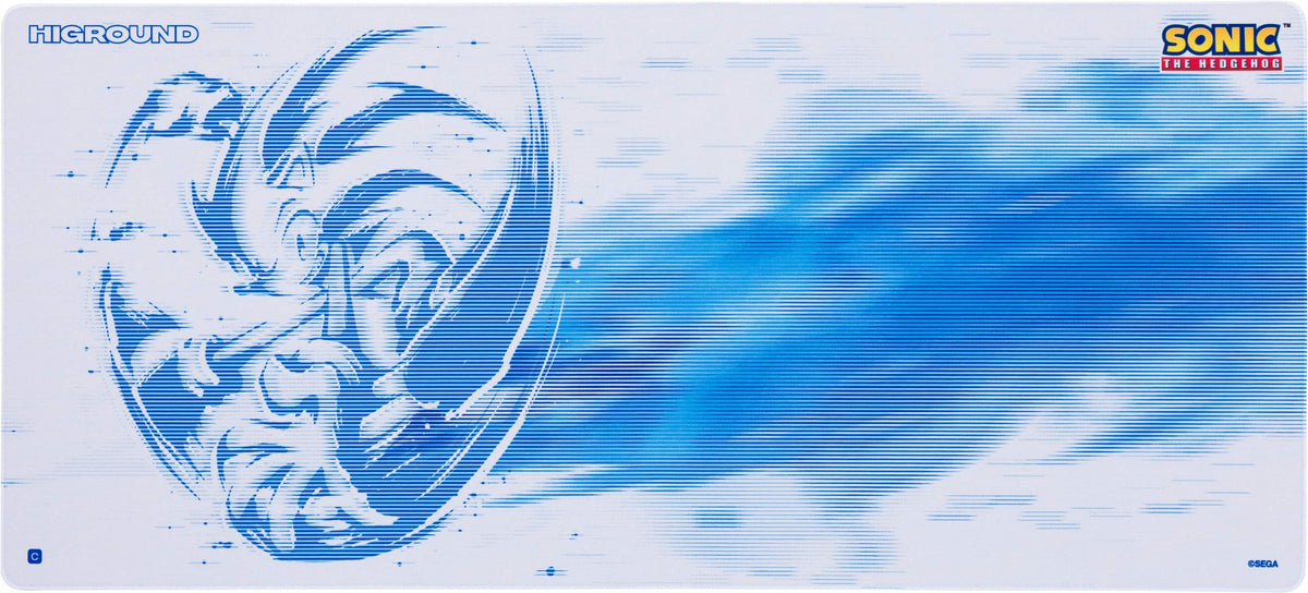 Higround - Sega - Gaming Mousepad XL - Blue Blur