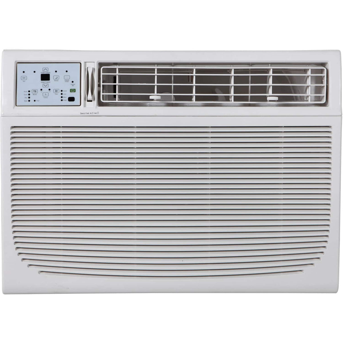 Keystone - 18,000 BTU 1000 Sq. Ft. 230V Window/Wall Air Conditioner with Follow Me LCD Remote Control - White