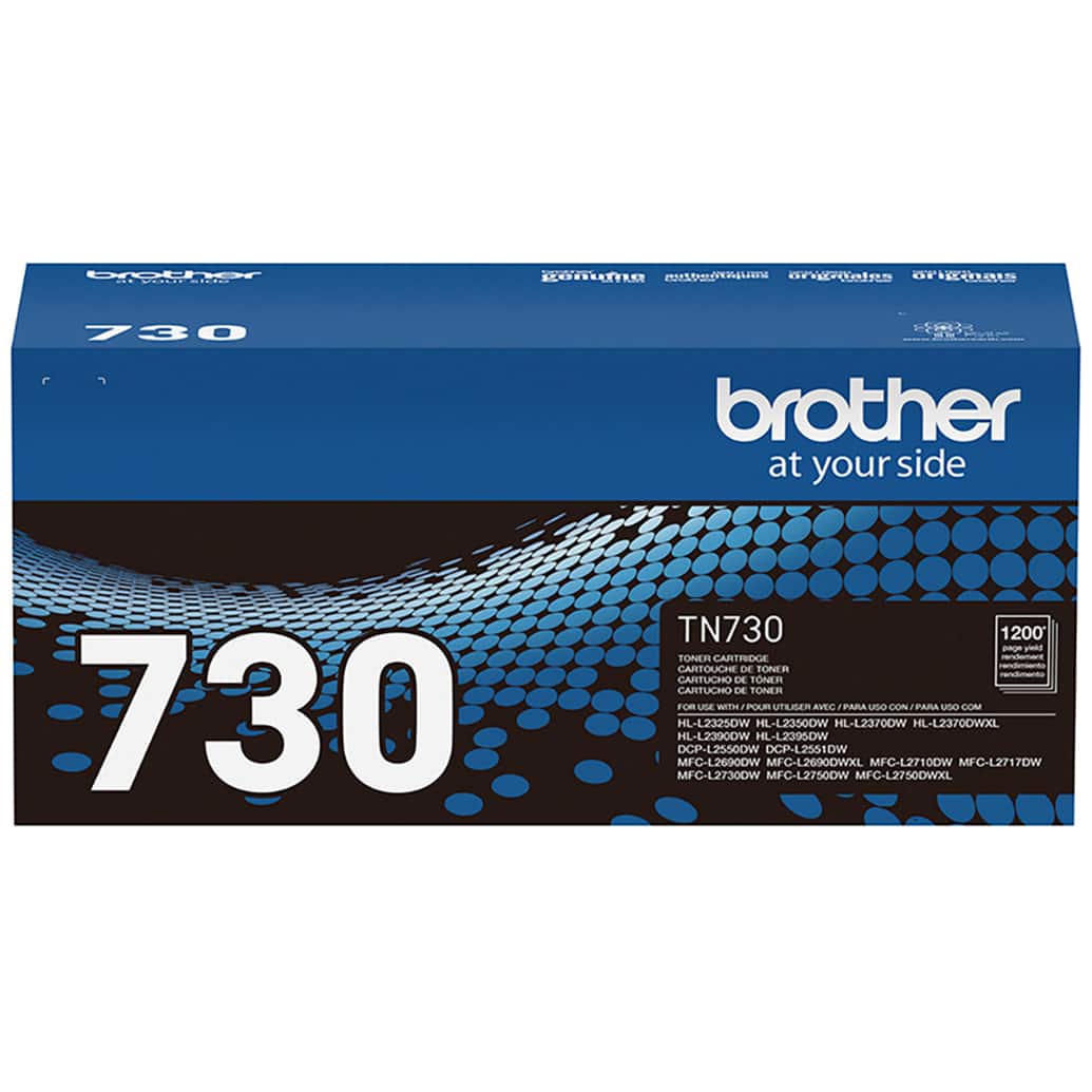 Brother - TN730 Standard-Yield Toner Cartridge - Black
