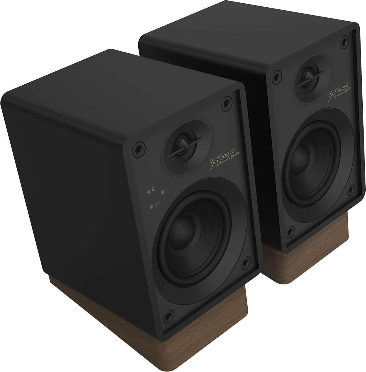 Onkyo - Creator Series GX10DB2.0 Bluetooth Powered Speakers, Pair - Black
