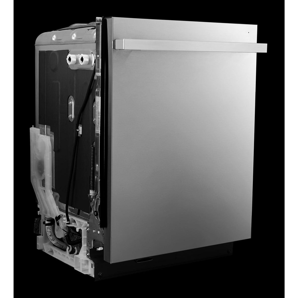 JennAir - 24" Top Control Built-In Dishwasher with Precise Fit 3rd Rack for Cutlery with Plasma Coating, 39 dBA - Stainless Steel