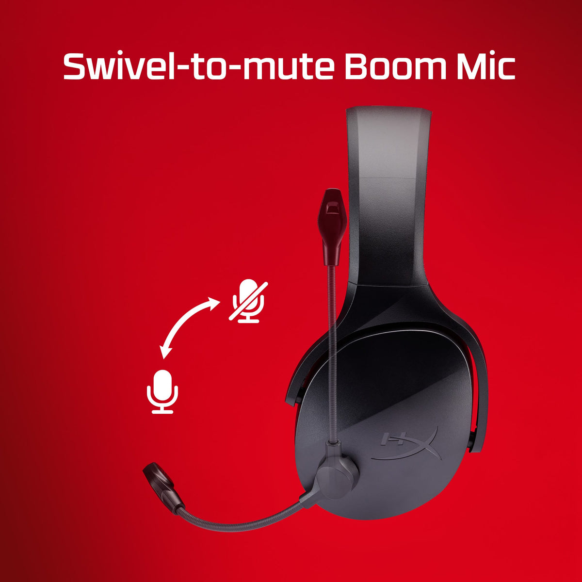 HyperX - Cloud Jet Dual Wireless Gaming Headset for PC, Mac, PS5, PS4, and Mobile - Black