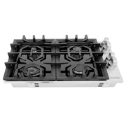 ZLINE - 30 in. Wide 4 Burner Gas Cooktop  (RC30-PBT) - Black