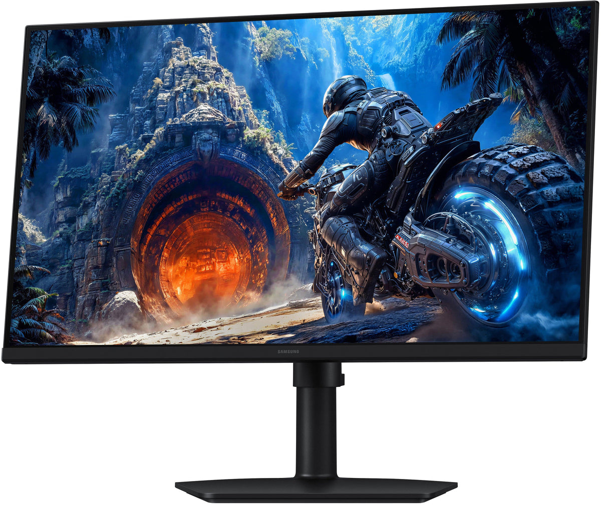 Samsung - 27" Odyssey G4 (G40H) Fast IPS FHD 300Hz 1ms AMD FreeSync Prem Gaming Monitor with HDR 10 (DisplayPort, HDMI) - Black