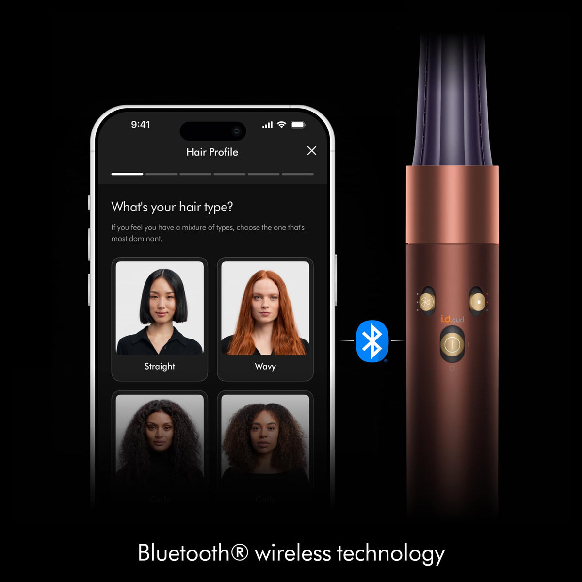 Dyson - Limited Edition Airwrap i.d. Multi-Styler And Dryer for Straight + Wavy Hair - Plum / Copper