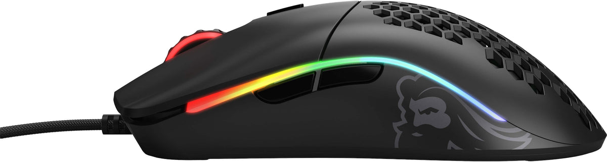 Glorious - Model O Lightweight Wired Optical Gaming Mouse with Customizable RGB - Wired - Black