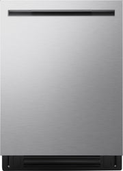 LG - FlushFit 24-in Top Control Smart Built-In Stainless Steel Tub Dishwasher with 3rd Rack, 1 Hour Wash and Dry, 42dBA - Stainless Steel