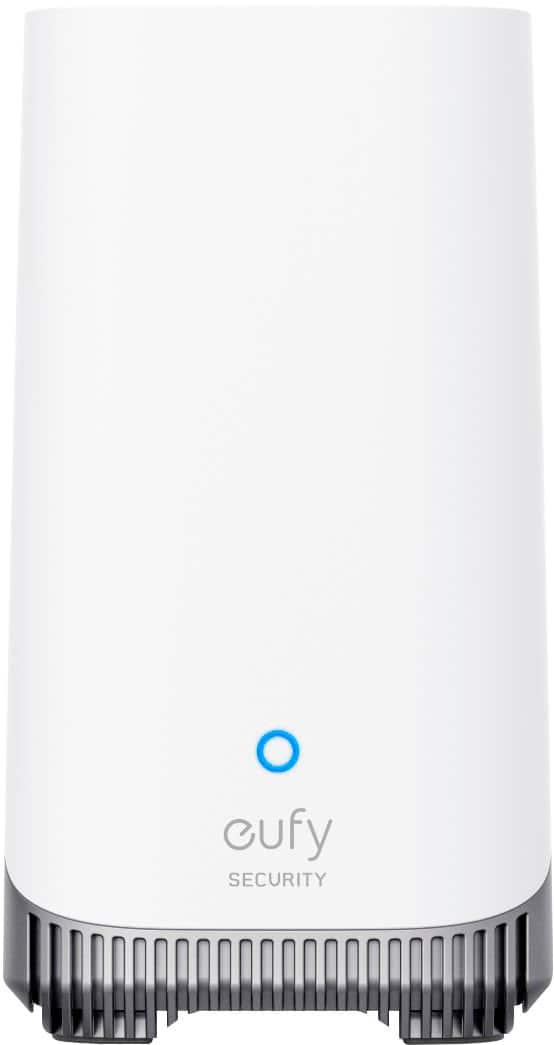 eufy - eufyCam 3, 2-Outdoor Wireless 4K Solar Powered Security Cameras with HomeBase 3 - White/Black