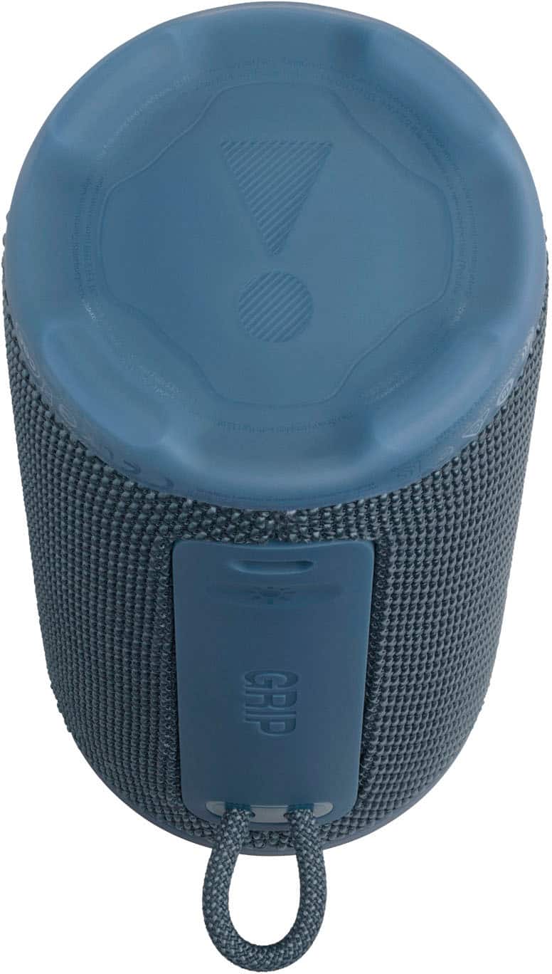 JBL - Grip Portable Wireless Speaker with Built-In Light - 2025 - Blue