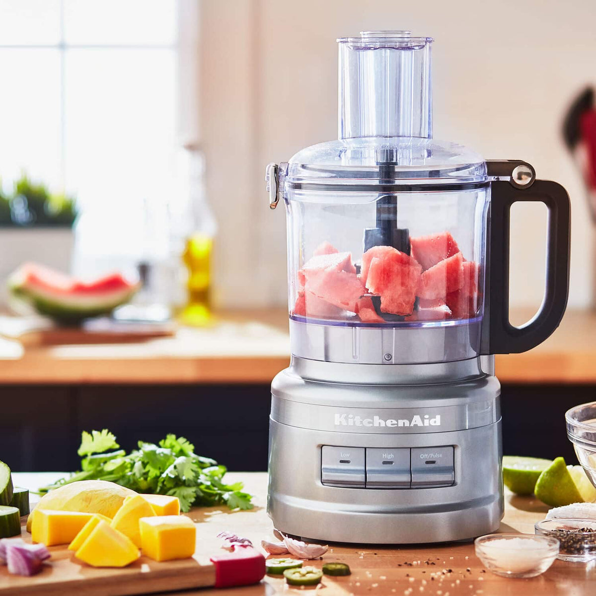 KitchenAid - Go Cordless 5 Cup Food Chopper - Black