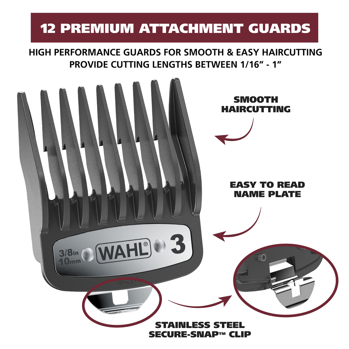 Wahl - Pro-Series Elite, Ultra Power Heavy Duty Hair Clipper, 79775 - Black
