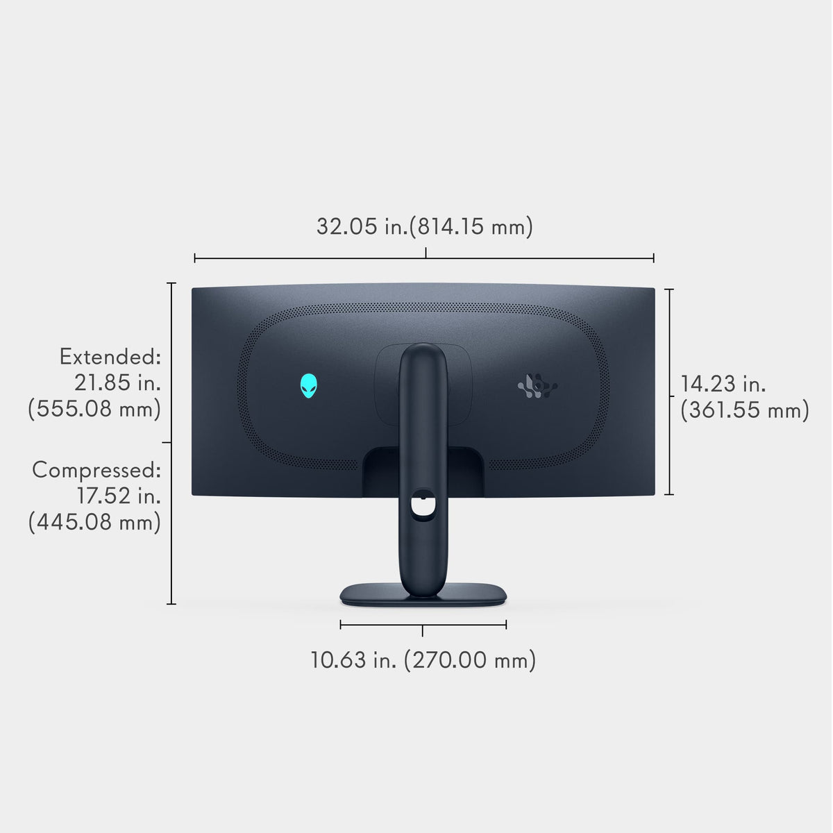 Alienware - AW3425DW 34" QD-OLED Curved WQHD 240Hz 0.03ms FreeSync Premium Pro Gaming Monitor with HDR (HDMI, DisplayPort, USB) - Interstellar Indigo