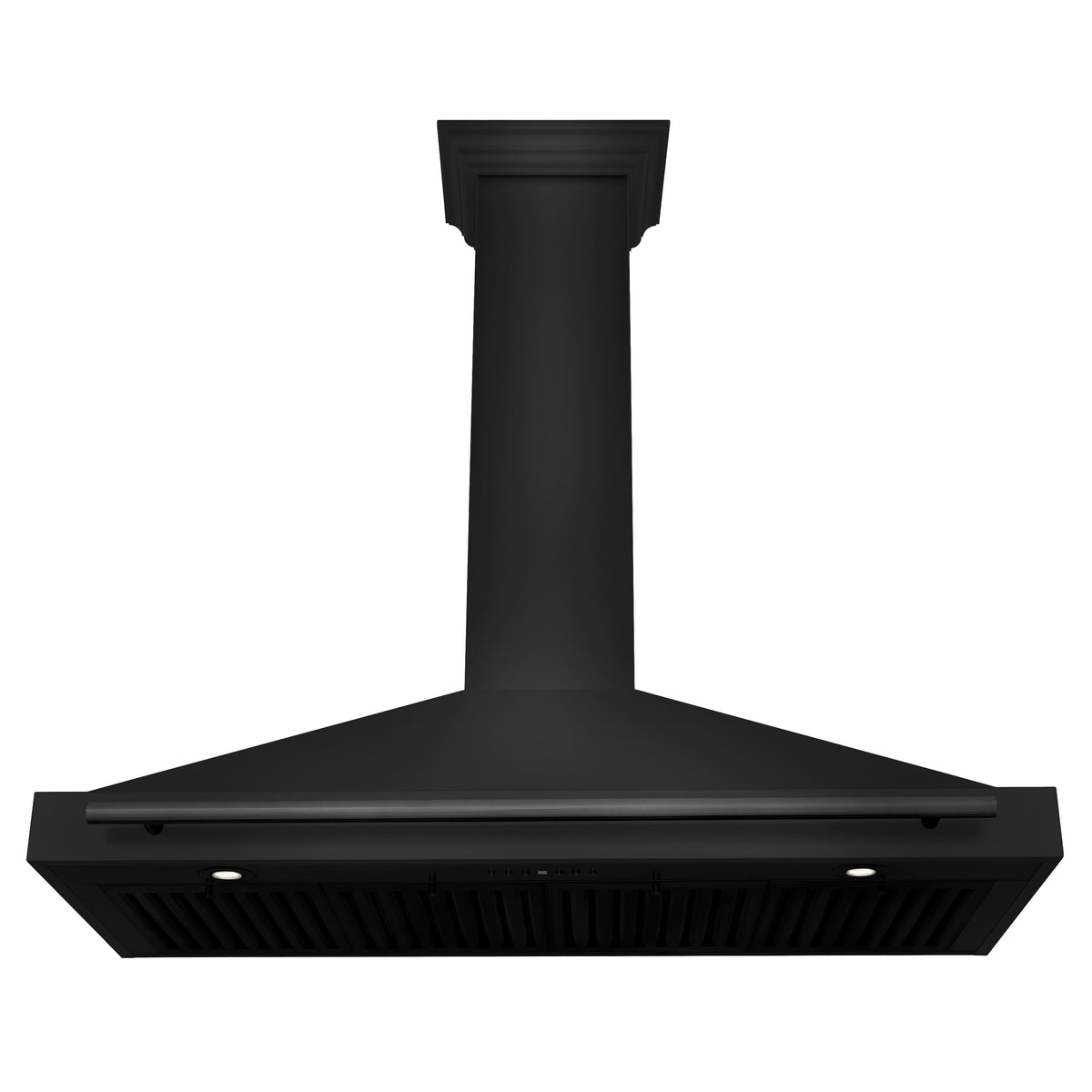 ZLINE - 48 inches - Convertible & Externally Vented - Wall Range Hood - Black Stainless Steel