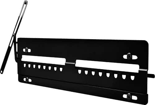 Peerless-AV - Designer Tilt, Swivel Display Wall Mount For Most 24" - 50" Flat Panel Displays - Black, Gloss Black