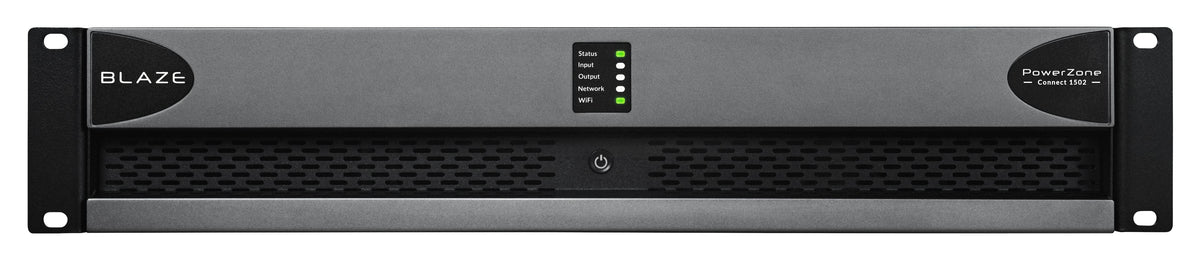 Sonance - Blaze PowerZone Connect 1502 – 1500 W DSP-enabled Class-D amplifier with 2 channels (Each) - Black