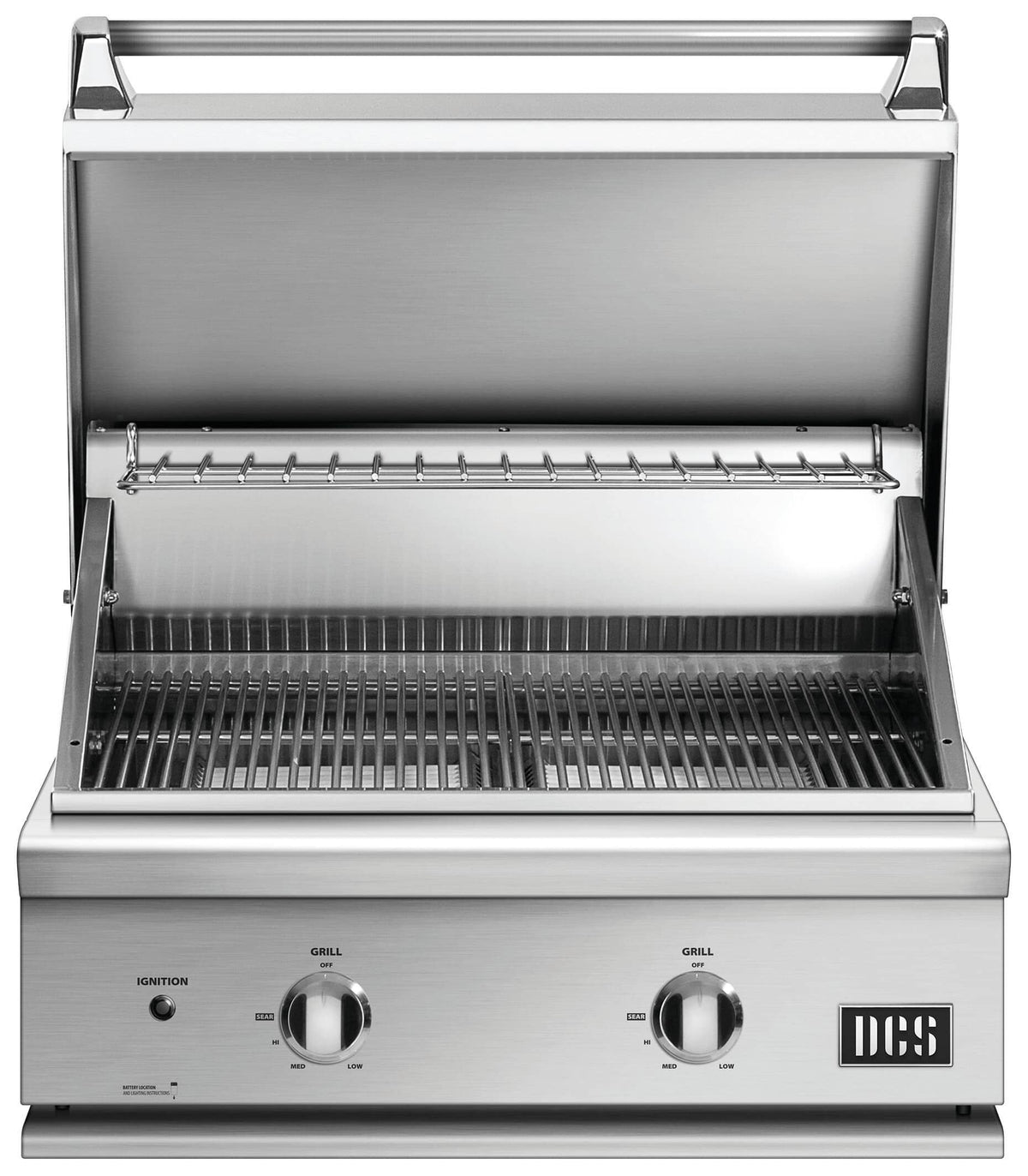 DCS - 30" Series 7 Grill Non Rotisserie, LP Gas - Stainless Steel