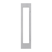 SKS - Transitional Design Panel Kit for Wine Column Left-Hinge 18-Inch - Satin Stainless Steel