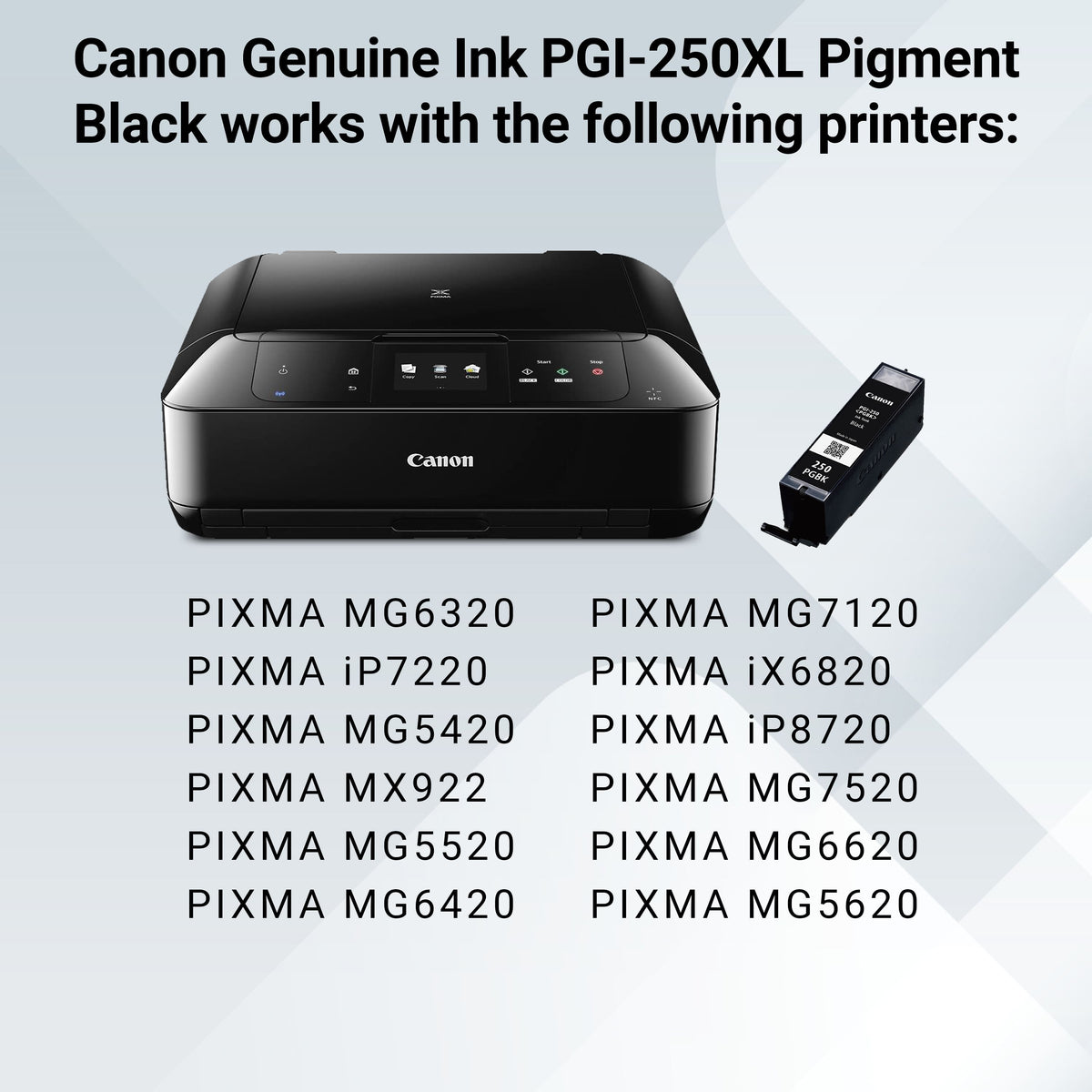 Canon - PGI-250XL High-Yield Ink Cartridge - Black