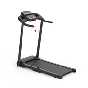 Cinta de correr plegable de 2,5 HP eléctrica para el hogar - Negra