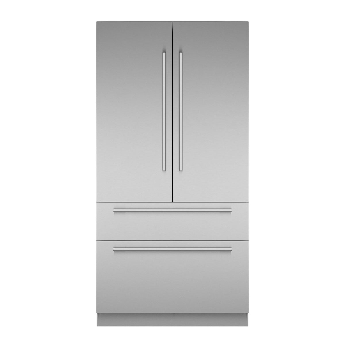 Thermador - Freedom Collection 42 in Wide 23.1 Cu. Ft. Smart Built-in French Door Bottom Freezer Refrigerator - Stainless Steel