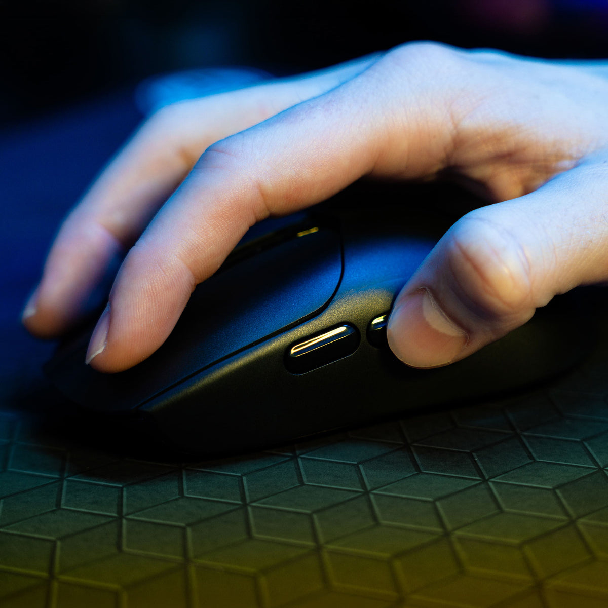 JLab - Nightfall Wireless Gaming Mouse - Wireless - Black
