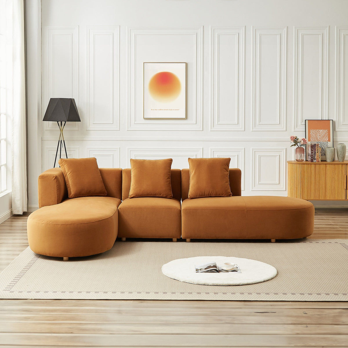 Orby - Stylish Sectional Sofa