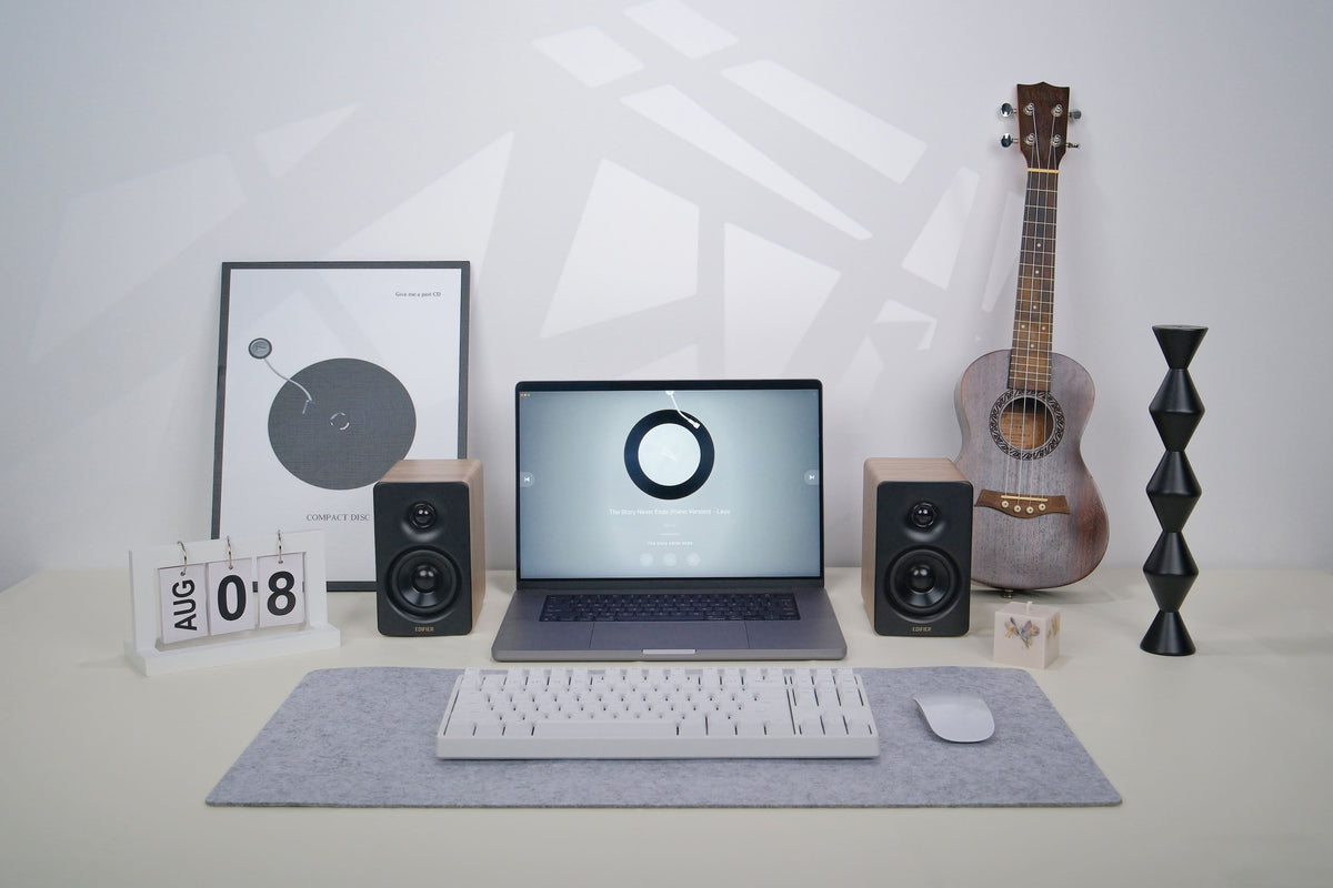 Edifier - M60 Compact Desktop 2.0 Speakers (Pair) - Black