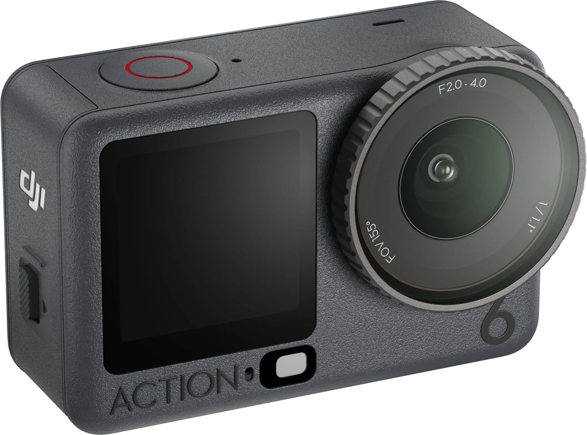 DJI - Osmo Action 6 Standard Camera Combo - Black