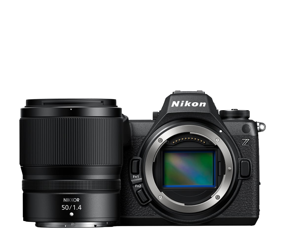 Nikon - Z6III 6K Video Mirrorless Camera 50mm f/1.4 Lens Kit - Black