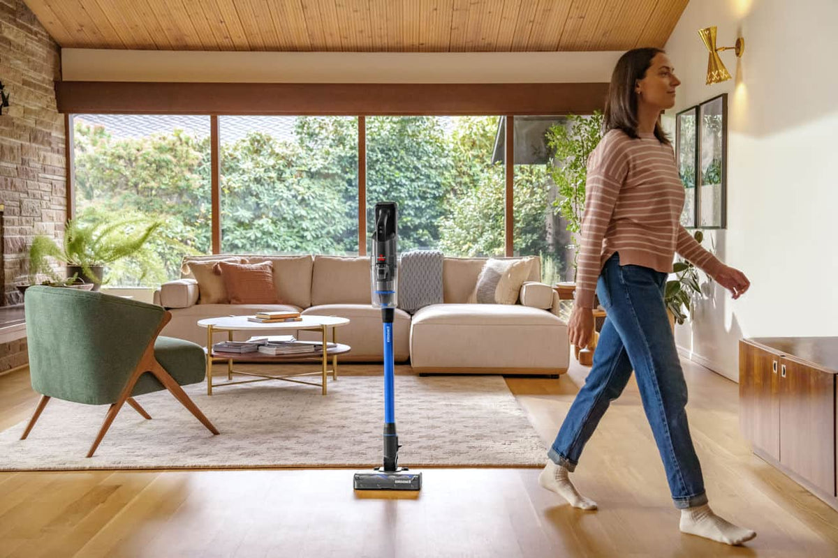 BISSELL - PowerClean FurFinder Stick Vacuum - Cobalt / Black