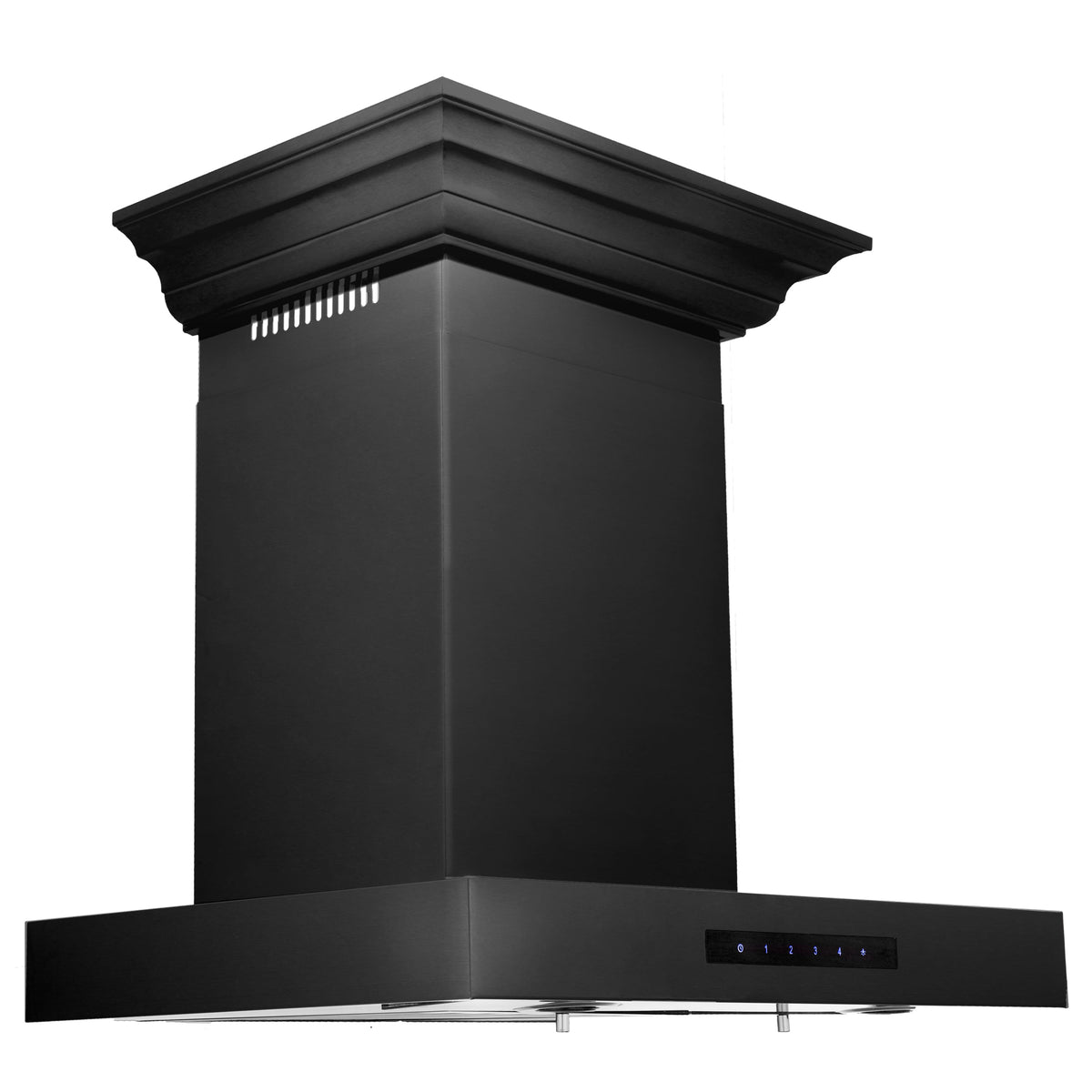 ZLINE - 24 inches - Externally Vented - Wall Range Hood - Black Stainless Steel
