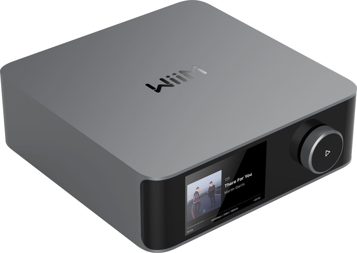 WiiM - Amp Ultra Streaming Amplifier - Space Gray