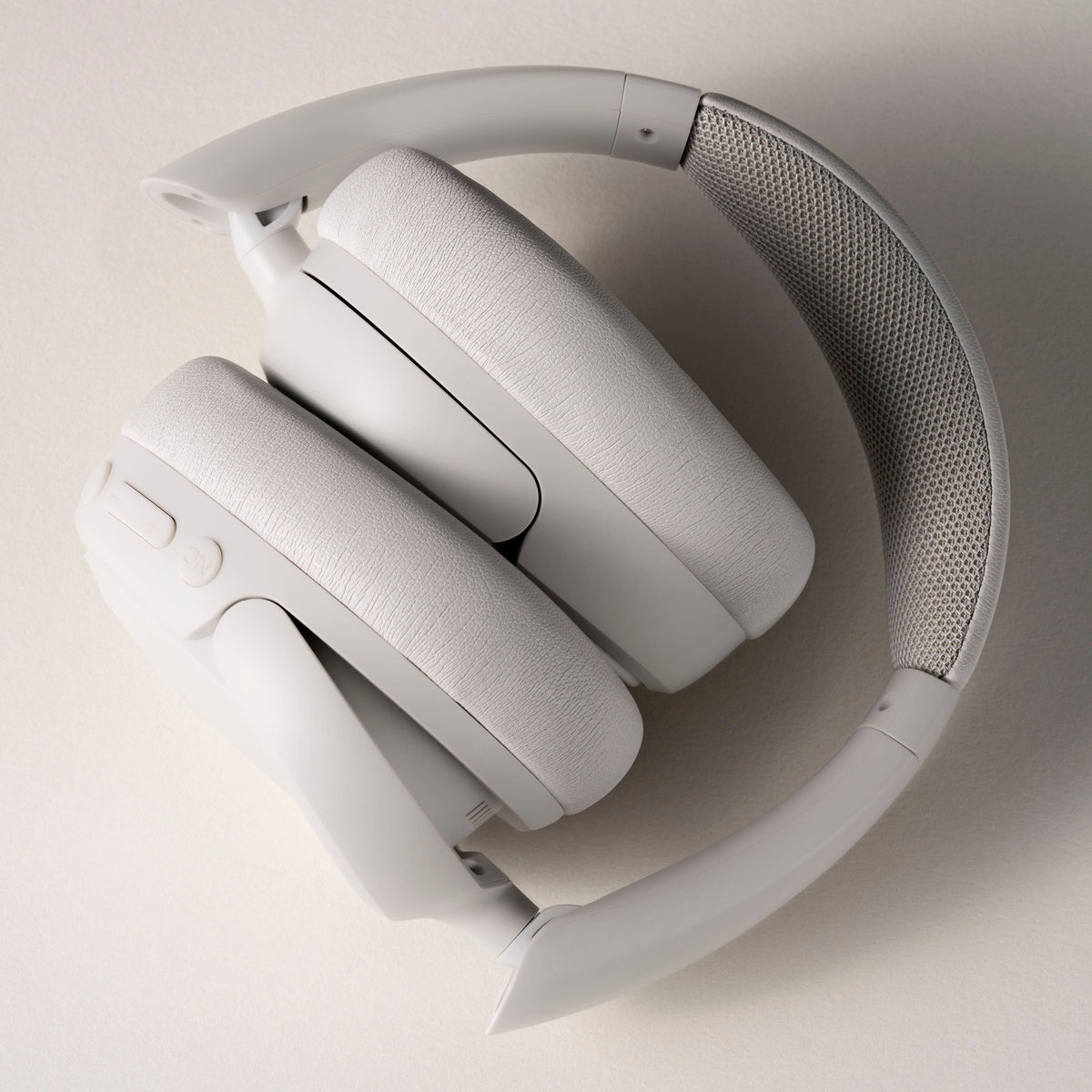 JLab - JBuds Lux ANC Wireless Bluetooth Over-Ear Headphones with Active Noise Cancelling, Spatial Audio & 70+ Hour Battery - Cloud White