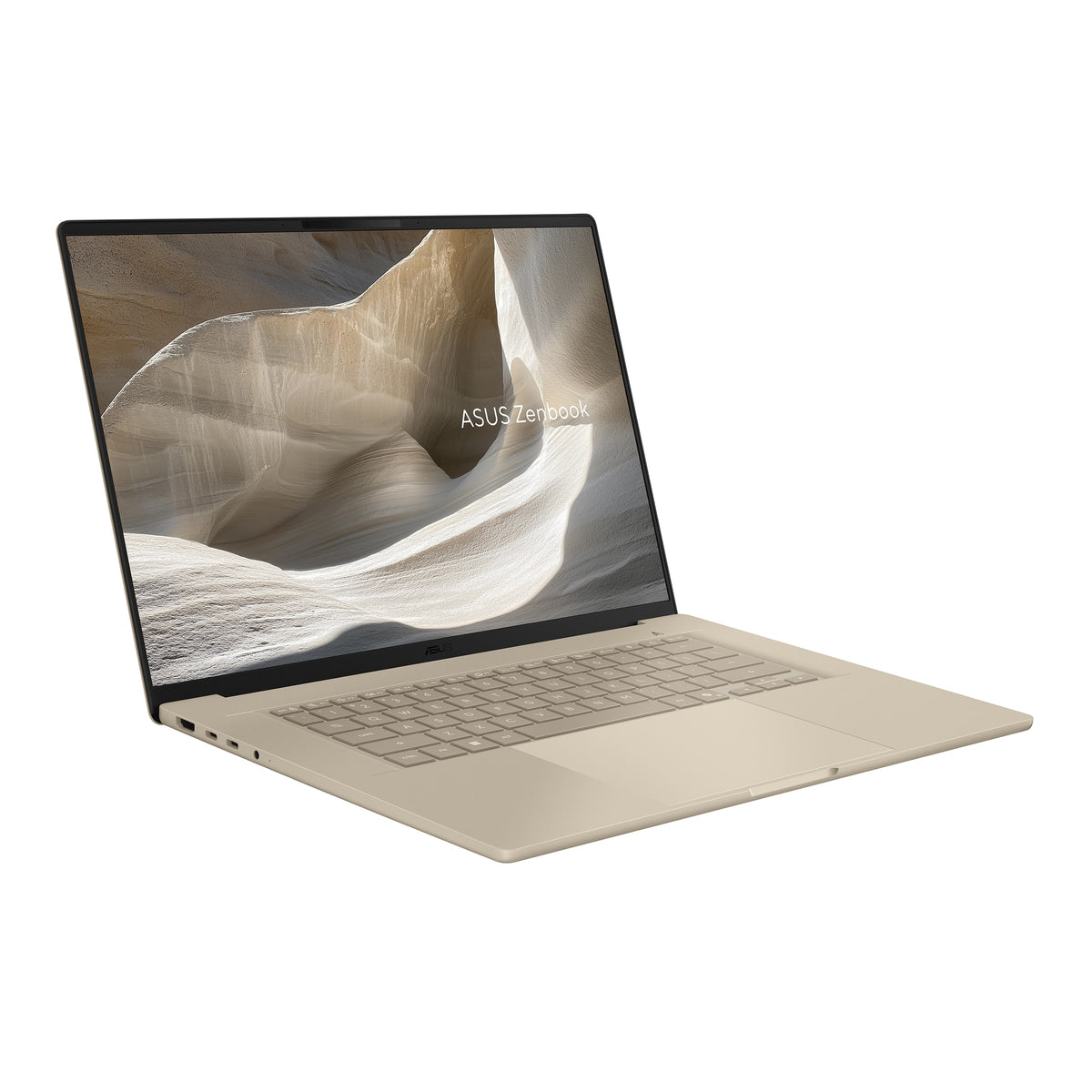 ASUS - Zenbook A16 16" 2K OLED Laptop - Snapdragon X X1 - 32GB RAM - 1TB SSD - Copilot+ PC - Zabriskie Beige