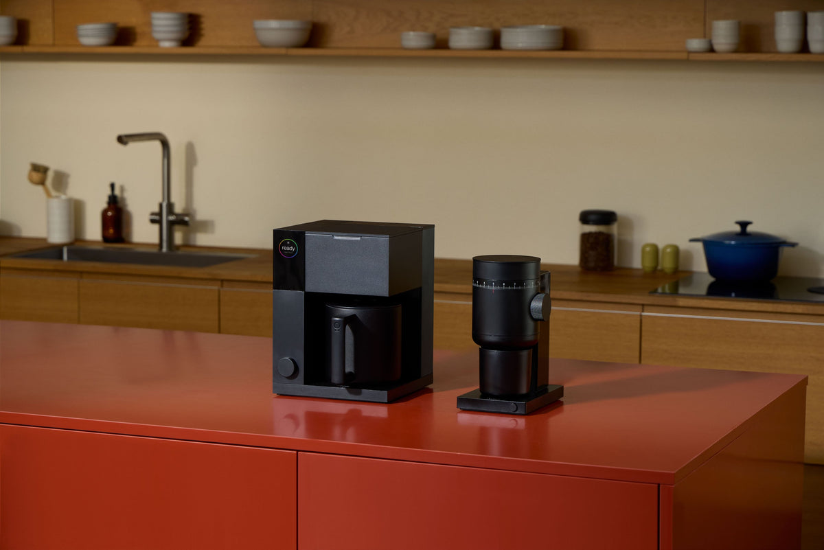 Fellow - Opus 2 Conical Burr Grinder for Coffee & Espresso with Stepless control & Automatic Stop - Matte Black