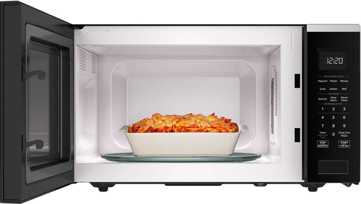 Whirlpool - 1.6 Cu. Ft.Countertop Microwave with Sensor Cooking - Stainless Steel