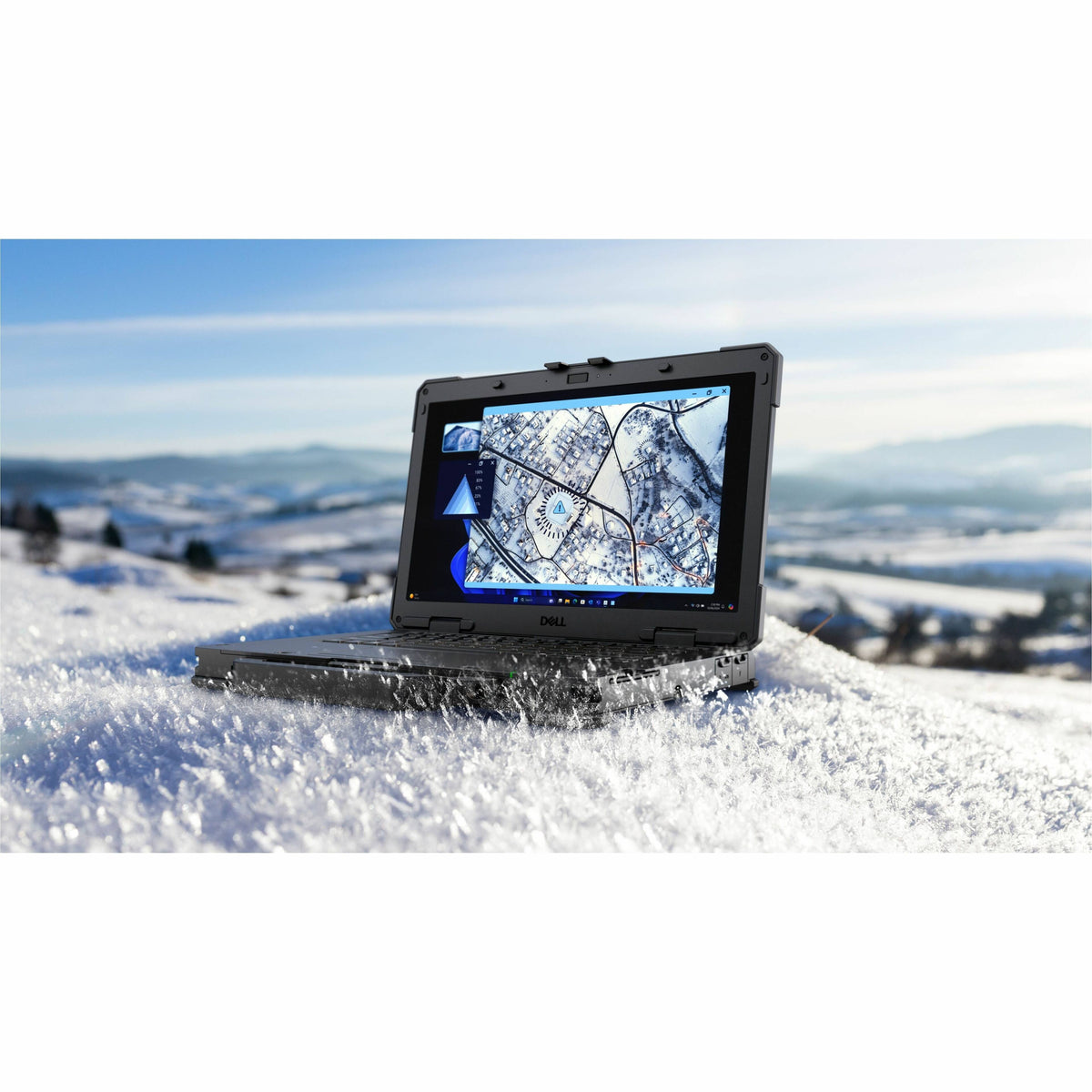 Dell - Pro Rugged 14 RB14250 14" Laptop Intel Core Ultra 7 165U 16GB 512GB SSD - Black