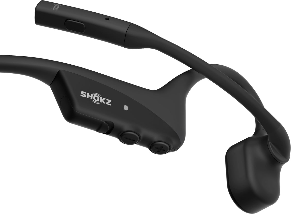 Shokz - OpenComm2 UC Bone Conduction Stereo Bluetooth Headset 2025 Upgrade, USB-C - Black