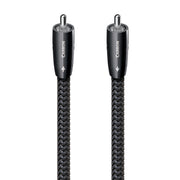 AudioQuest - Carbon Coax 7.75' Digital Digital Audio Cable with RCA to RCA Connectors - Gray on Black