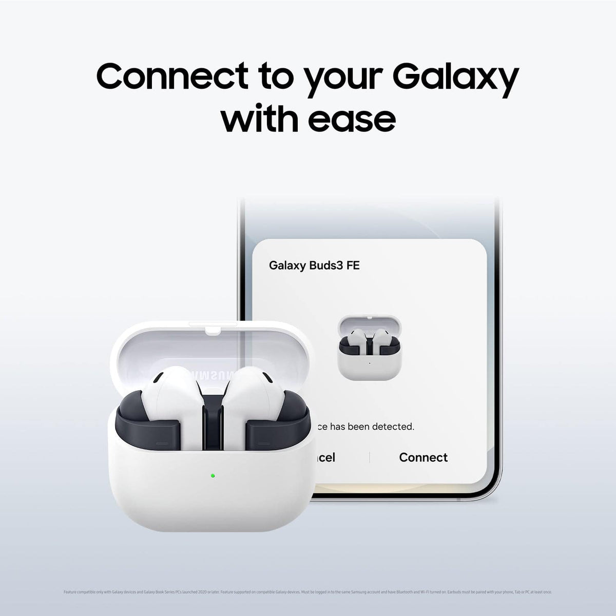 Samsung - Galaxy Buds3 FE Wireless Earbud Headphones - Black