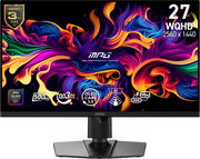 MSI - MPG271QRQDOLEDX50 27" QD-OLED WQHD 500Hz 0.03ms FreeSyncPremium Monitor with DisplayHDR 500 (DisplayPort, HDMI, USB-C) - Metallic Black - RGB