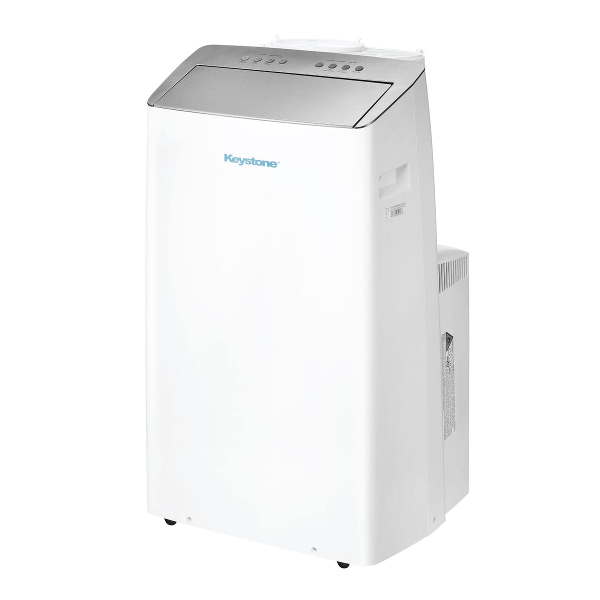 Keystone - 14,000 BTU ASHRAE/12,000 BTU DOE Portable Inverter Air Conditioner with Remote Control - White